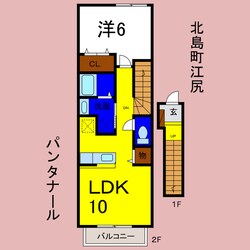 パンタナールの物件間取画像